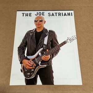 Joe Satriani - Music Print Ad Photo #2 - 2018